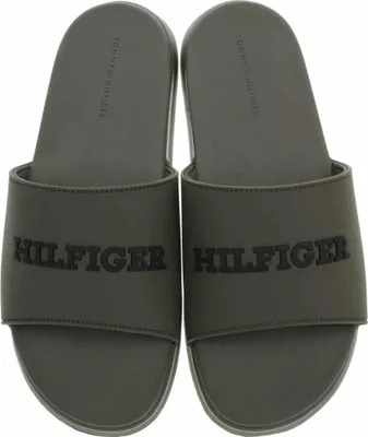 Produktbild von Tommy Hilfiger Herren-Strandschuhe FM0FM05430 RBN Army Green 43