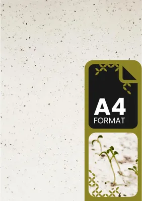 Imagen del producto de Papel para tarjetas A4, 5 hojas, 210x297 mm, ecológico, ideal para proyectos de manualidades