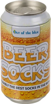 Obrázek produktu pro Pánské ponožky - Pivo v plechovce - Vtipný dárek pro přítele