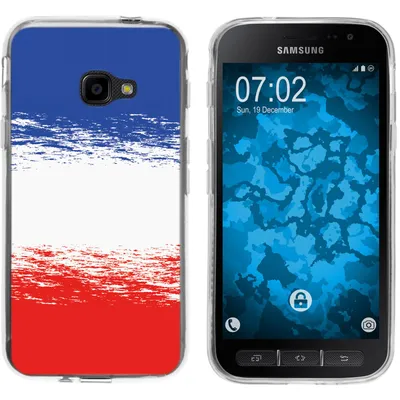 Produktbild von PhoneNatic Case kompatibel mit Samsung Galaxy Xcover 4 / 4s Silikon-Hülle WM France M5