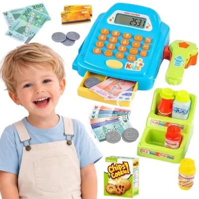 Productafbeelding van Woopie Kassa Met Plank En Accessoires