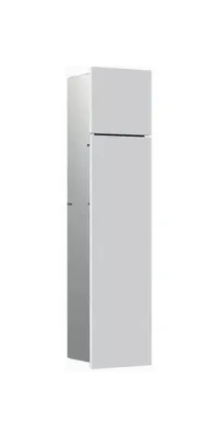 Zdjęcie produktu dla emco asis moduł pure WC, 2-częściowy drewniany front, podtynkowy, prawy ogranicznik, 730x170 mm, z zapasowym schowkiem na rolkę, 975551301
