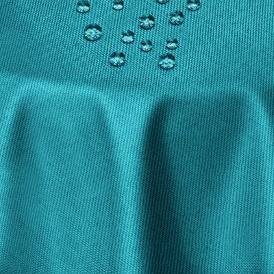 Produktbild von DecoHomeTextil Leinen Optik Tischdecke Petrol Türkis Oval 130 x 220 cm mit Lotus Effekt Abwaschbar