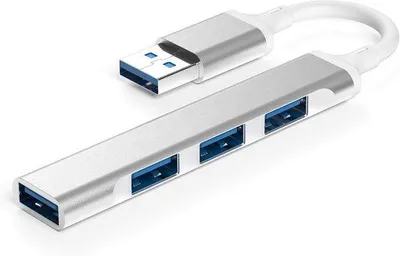 Immagine prodotto di Hub USB 3.0 con 4 porte dati - versione multiporta USB 3.0 ad alta velocità da 5 Gbps.
