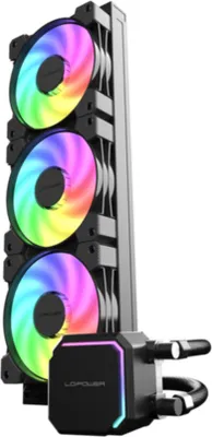 Obrázek produktu pro LC-Power LC-CC-360-B-ARGB, Kapalinový chladič typu vše v jednom, 12 cm, Černá