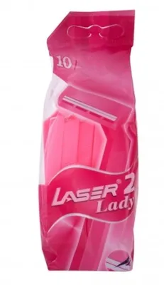 Image de Laser 2, Rasoir jetable pour femmes, 10 pièces