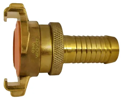 Produktbild von Saugkupplung aus Messing für Trinkwasser 1 Zoll / 25 mm Schnellkupplung DVGW