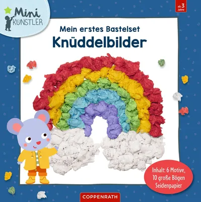Produktbild von Mein erstes Bastelset: Knüddelbilder (Regenbogen)