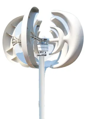 Image de Éolienne verticale, production d'énergie efficace, conception durable, avec régulateur MPPT, 3000 W, 48 V