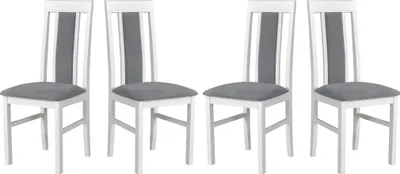 Produktbild von Esszimmerstuhl - Set 4x Nilo 2 , weiss, Soro 90