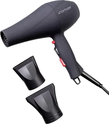 Image de Comair Sèche-cheveux Black Turbo noir 2200W 220-240V