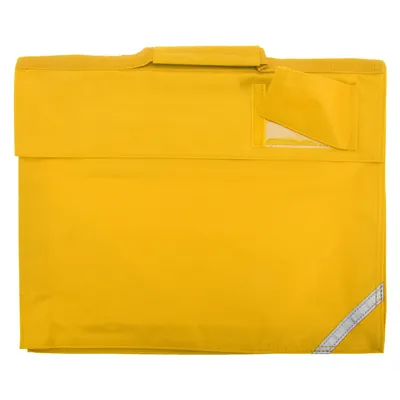 Produktbild von Quadra Jugend Büchertasche - 5 Liter BC759 (Einheitsgröße) (Gelb)