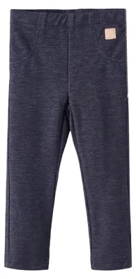 Produktbild von NAME IT Mädchen Nmfsalli Dnmtally Swe Legging Noos Hose, Dark Blue Denim, Einhei