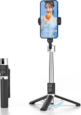 Obrázek produktu pro Bluetooth selfie tyč mini P70S Plus se stativem  Černá