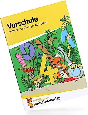 Produktbild von Hauschka Vorschule - Kunterbunte Vorschulübungen ab 5 Jahren