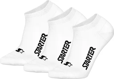 Produktbild von Starter 3pk Sneaker Socks (47) 39/42 White