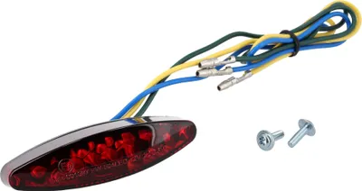 Immagine prodotto di Combinazione di luce posteriore e freno LED rosso, con illuminazione targa