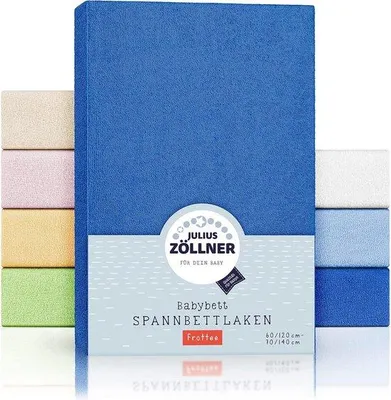 Produktbild von Famanu Badwäschebezug für Kinderbett - 60 x 120 cm / 70 x 140 cm, Blau