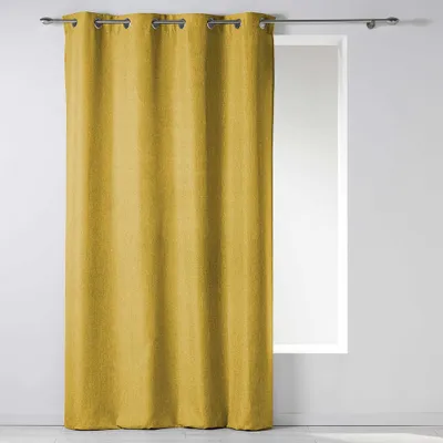 Produktbild von Vorhang mit Ösen 140 cm x 260 cm Rimini Gelb