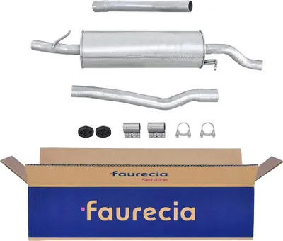 Produktbild von HELLA 8LC 366 024-111 Mittelschalldämpfer Schalldämpfer für VW SHARAN (7M8, 7M9, 7M6) Sharan Kastenwagen (7M) für SEAT Alhambra (7V8, 7V9) für FORD