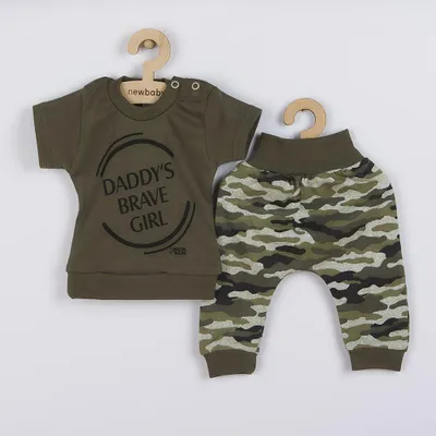 Produktbild von 2 Stück Säugling Set New Baby Armee Mädchen, Gr. 56 (0-3m)
