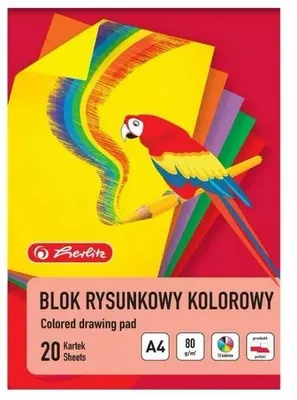 Obrázek produktu pro Barevný skicák A4/20 listů (20 ks) HERLITZ
