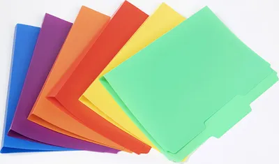 Image de pack de 18 classeurs de couleur, classeurs Manila, dossiers, classeurs de couleur Manila, classeurs pour classeurs, taille A4, taille Letter