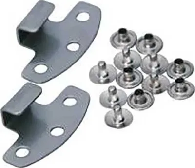Image de Contour Paar Crochet de soutien du talon Argent Pair Argent Pair
