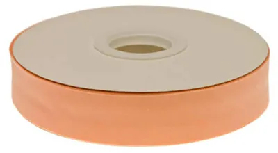 20m Schrägband unifarben 20mm apricot