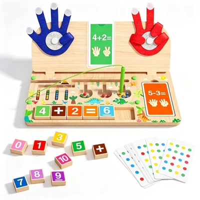 Obrázok produktu pre Montessori vzdelávacie hračky pre deti vo veku 4-6 rokov