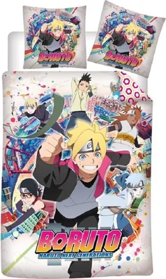 Produktbild von Boruto Bettbezug Team 140 x 200 cm - Polyester