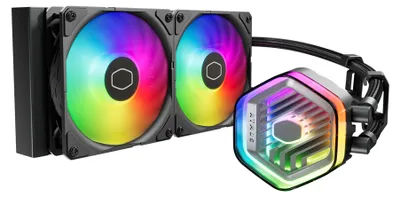 Immagine prodotto di Cooler Master MLX-D24M-A25PZ-R1 Cooler MasterLiquid 240 Atmos ARGB a 4 pin 12 dBa max 690-2500 giri/min