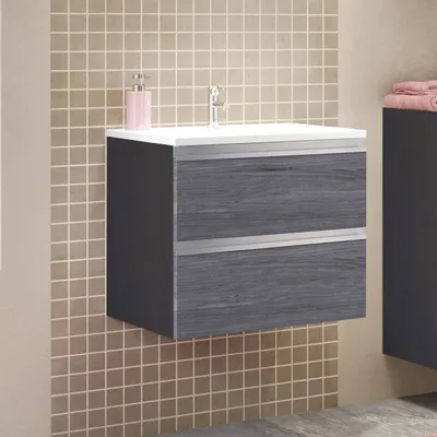 Produktbild von Waschtisch Badschrank Handwaschplatz Badezimmer Waschbecken Badmöbel "Arezzo I"
