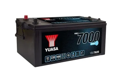 Produktbild von YUASA YBX7625 Batterie 12V 230Ah 1400A Kälteprüfstrom (L 516 x B 274 x H 236 mm)