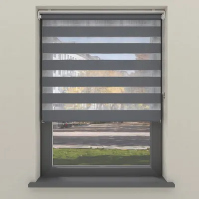 Produktbild von Cocoon Home Rollo Montage ohne bohren 80x150 - Lichtdurchlässig - Grau