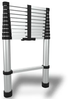 Productafbeelding van Telescopische ladder 3.2m met 10 treden