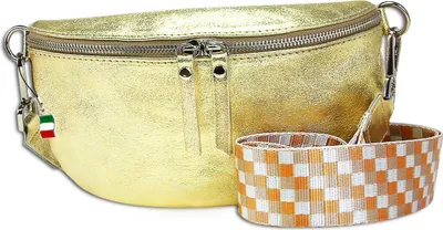 Produktbild von Florence Leder Tasche Gürteltasche gold mehrfarbig OTF807Z