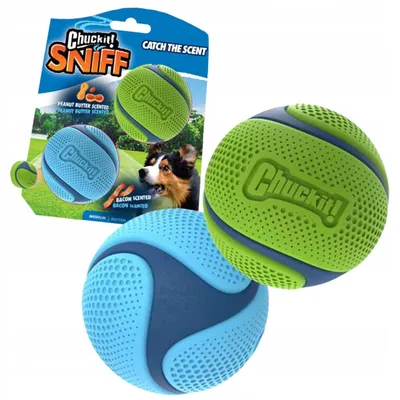 Image de Chuckit Sniff Fetch Ball Bacon