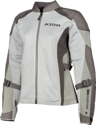 Produktbild von Klim Avalon Damen Motorrad Textiljacke, hellgrau, M
