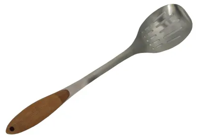 Produktbild von Gemüselöffel 35 cm EUROHOME® – aus Edelstahl, 11,5x3x38cm – unverzichtbares Utensil für jede Küche
