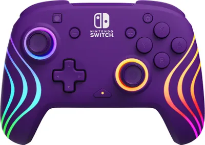 Obrázek produktu pro PDP Afterglow wave, Gamepad, PC, Xbox Series S, Xbox Series X, Směrový kříž, Tlačítko Menu, Tlačítko Sdílet, Analogový/digitální, Červené/zelené/modré, Kabel