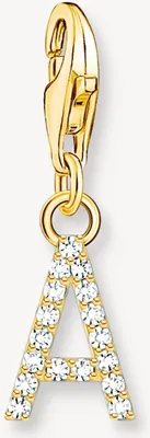 Image de Thomas Sabo - 1964-414-14 - Charm - Dames - argent 925 plaqué or jaune - lettre A