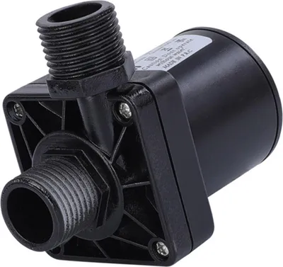 Immagine prodotto di Pompa CC senza spazzole – 12 V, 800 l/h, 20 W, micro, 5 m, booster per alte temperature per acquari, fontane, piscine, laghetti, acquari, WC
