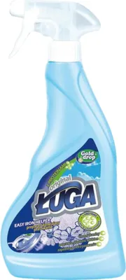 Zdjęcie produktu dla ŁUGA Krochmal w Sprayu Ułatwiający Prasowanie Usztywniający Tkaniny 500 ML