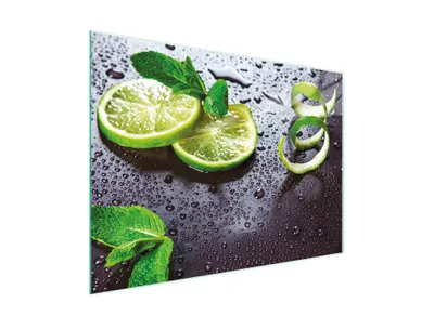 Immagine prodotto di Tagliere Piastra copriforno Tagliere multiglass 30x22 cm Verde lime