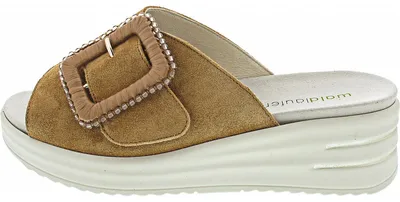 Produktbild von Waldläufer H-Dina Pantolette Braun in Gr. 40.5