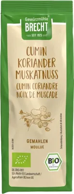 Produktbild von Brecht Gewürzmühle Cumin Koriander Muskatnuss NFP 50g