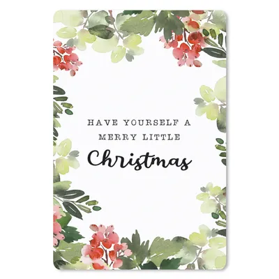 Produktbild von MuchoWow® Mauspad Mousepad Weihnachten - Zitat - Aquarell 18x27 cm - Mousepads - Maus Mat - Pad - Mausunterlage