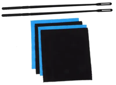 Image de Kit de nettoyage des toilettes avec bâtonnets et lingettes
