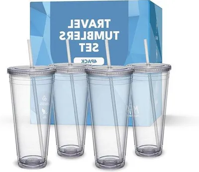 Immagine prodotto di Bicchieri riutilizzabili in plastica rigida da 700 ml